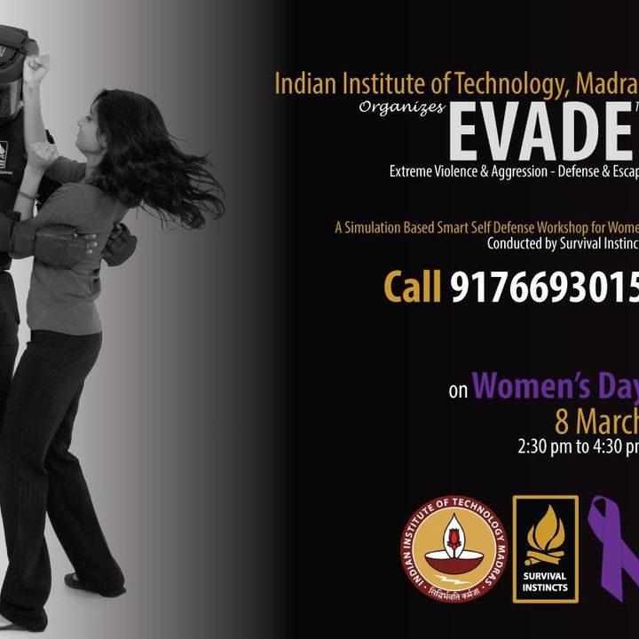 Don't Miss Free Self Defense Event at IIT Madras on This Saturday! Women's Day Celebrations with Gratitude to India.