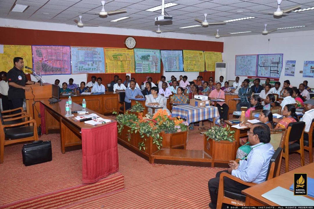 State Institute of Rural Development Implements CBDRM Community Based Disaster Risk Management Training for Government Personnel.
