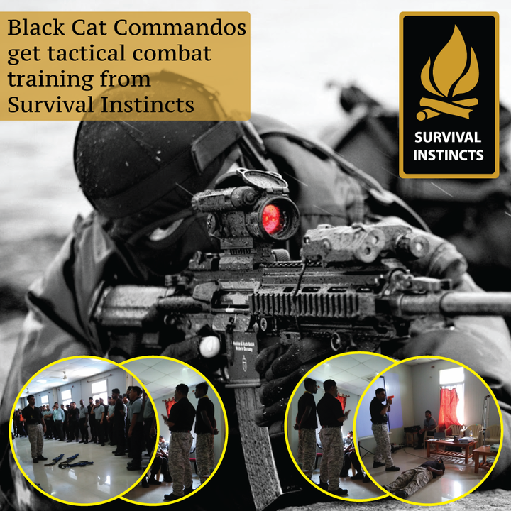 Black Cat Commandos NSG Acquire Tactical Training Skills from Survival Instincts .