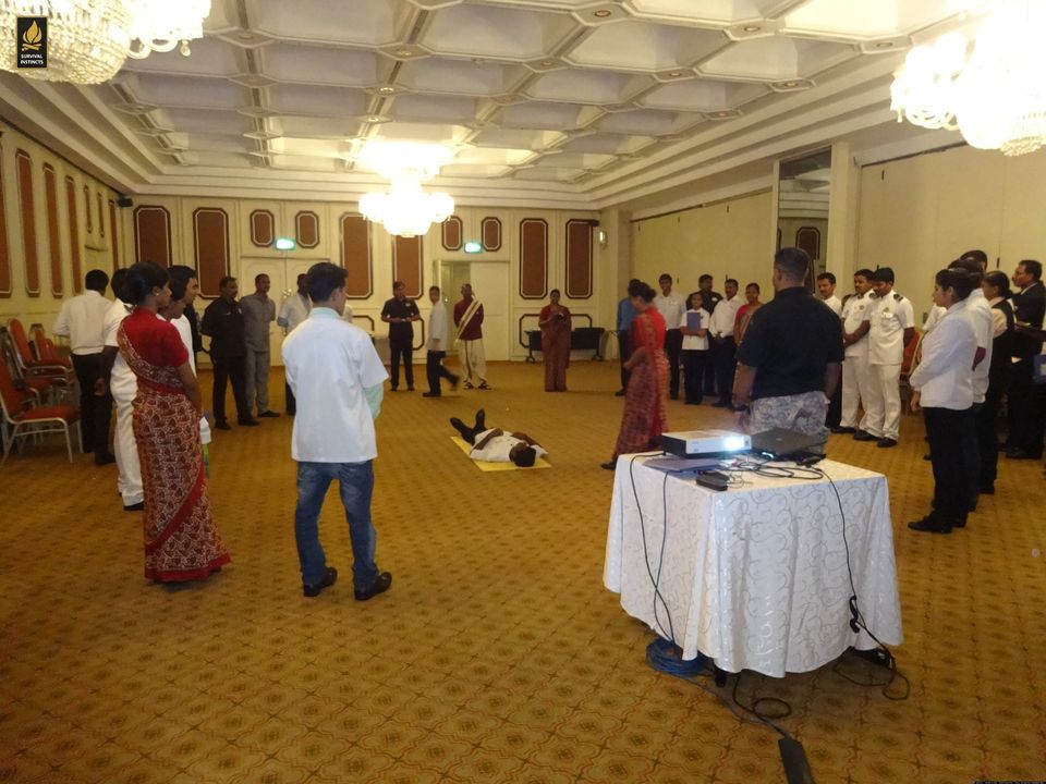 Experience Emergency Medical Evacuation Training at One of Chennai's Most Luxurious Hotels!
