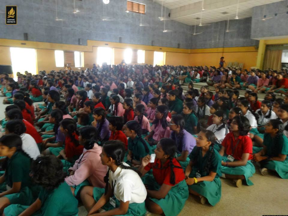 Twelfth Performance of Our Awareness Program on Prevention of Child Abuse at Chennai's Oldest Private Matriculation School