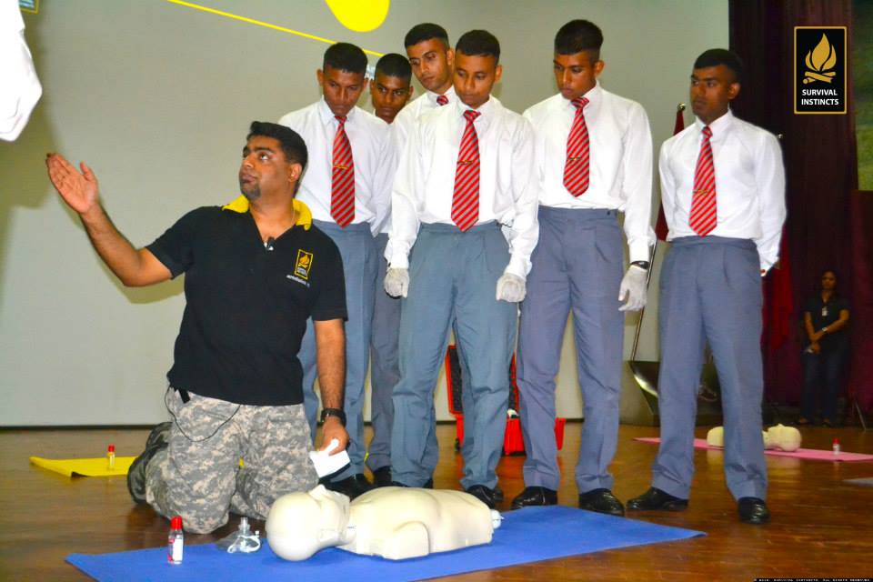 Cadets Sharpen Survival Instincts at Officers Training Academy in Part 2 of Army Seminar Series Led by Anoop Madhavan.